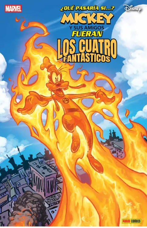 QUÉ PASARÍA SI…? MICKEY Y SUS AMIGOS FUERAN LOS CUATRO FANTÁSTICOS V2-Comics-PANINI-Akibara Xpress