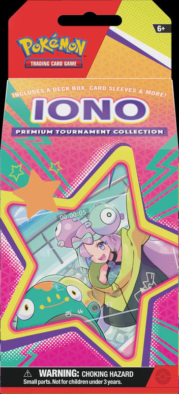 POKEMON TCG IONO PREMIUM TORUNAMENT COLLECTION ESPANOL