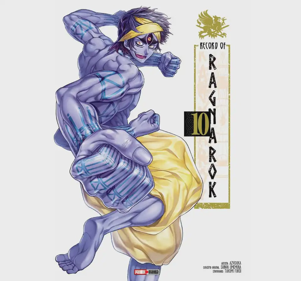 RECORD OF RAGNAROK N.10-Mangas Panini-PANINI-Akibara Xpress