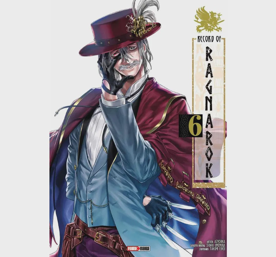RECORD OF RAGNAROK N.6-Mangas Panini-PANINI-Akibara Xpress