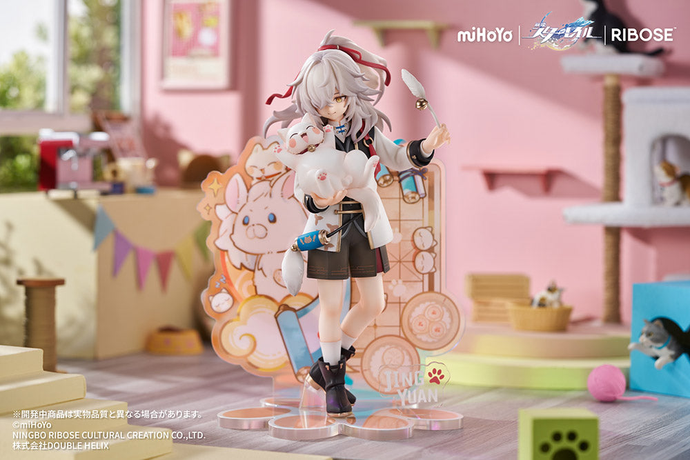 RIBOSE RISE UP+ HONKAI: STAR RAIL LITTLE CAT SERIES JING YUAN VER.-Figuras-Ribose-Akibara Xpress