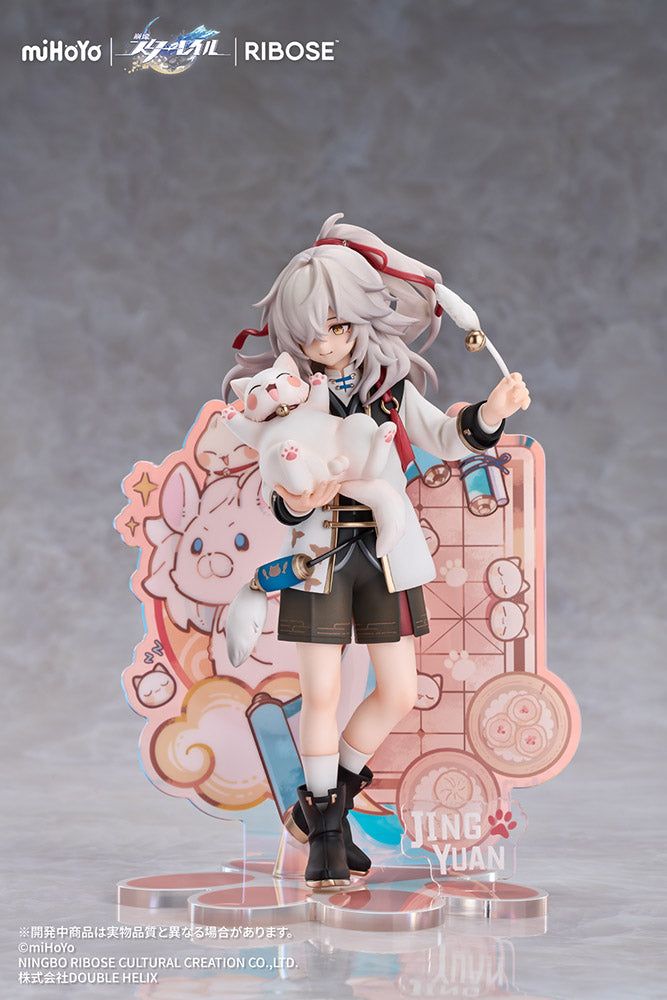 RIBOSE RISE UP+ HONKAI: STAR RAIL LITTLE CAT SERIES JING YUAN VER.-Figuras-Ribose-Akibara Xpress