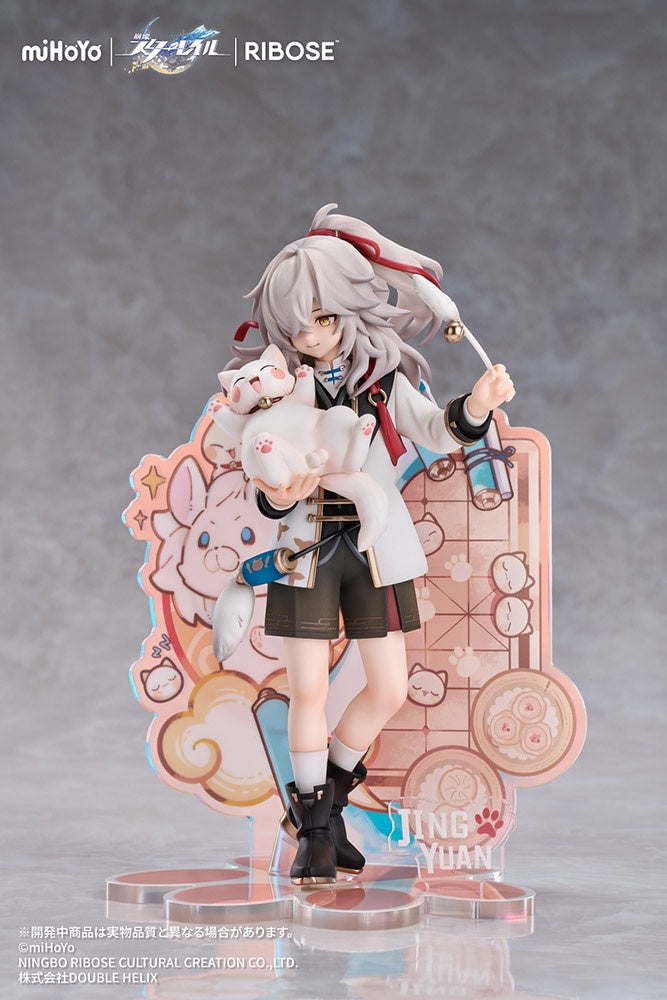 RIBOSE RISE UP+ HONKAI: STAR RAIL LITTLE CAT SERIES JING YUAN VER.-Figuras-Ribose-Akibara Xpress