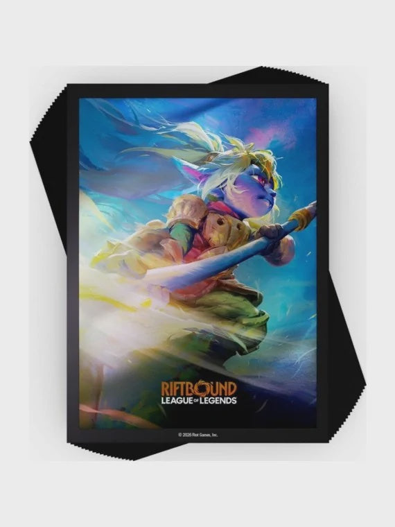RIFTBOUND TCG MICAS UNLEASHED POPPY KEEPER OF THE HAMMER (100CT)
