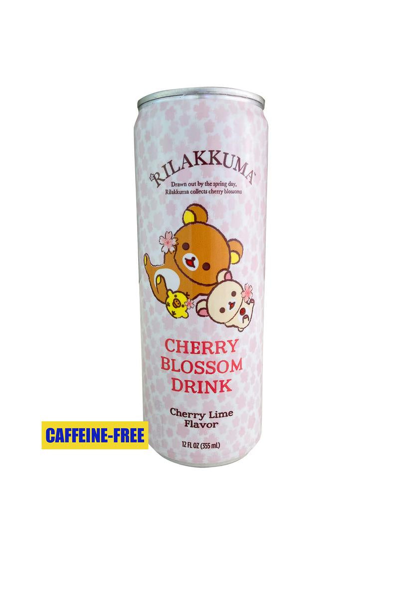 RILAKKUMA Cherry Blossom Drink Cherry Lime Flavor 355ml-Alimentos-Asian Food-Akibara Xpress