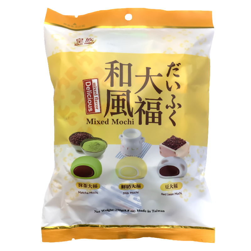 ROYAL FAMILY Mixed Mochi 250g-Alimentos-Asian Food-Akibara Xpress