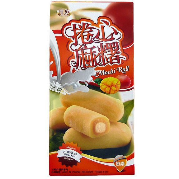 ROYAL MOCHI ROLL MANGO 150 G-Alimentos-Pockys-Akibara Xpress