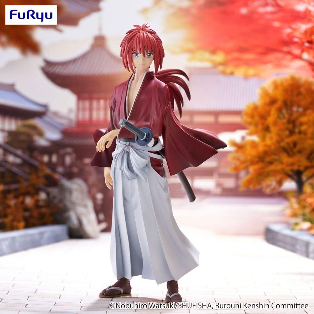 RUROUNI KENSHIN MEIJI KENKAKU ROMANTAN TRIOTRYIT FIGURE KENSHIN HIMURA-Figuras-FURYU-Akibara Xpress