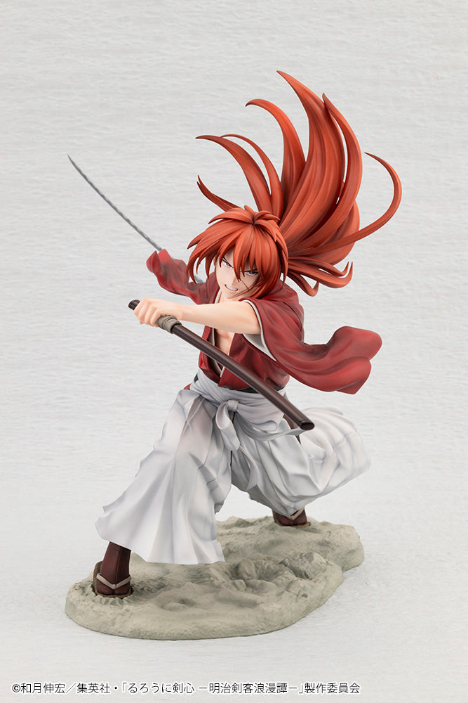 Rurouni Kenshin: Meiji Swordsman Romantic Story ARTFX J Himura Kenshin-Figuras-Kotobukiya-Akibara Xpress