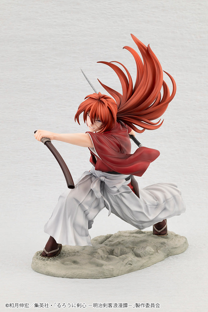 Rurouni Kenshin: Meiji Swordsman Romantic Story ARTFX J Himura Kenshin-Figuras-Kotobukiya-Akibara Xpress