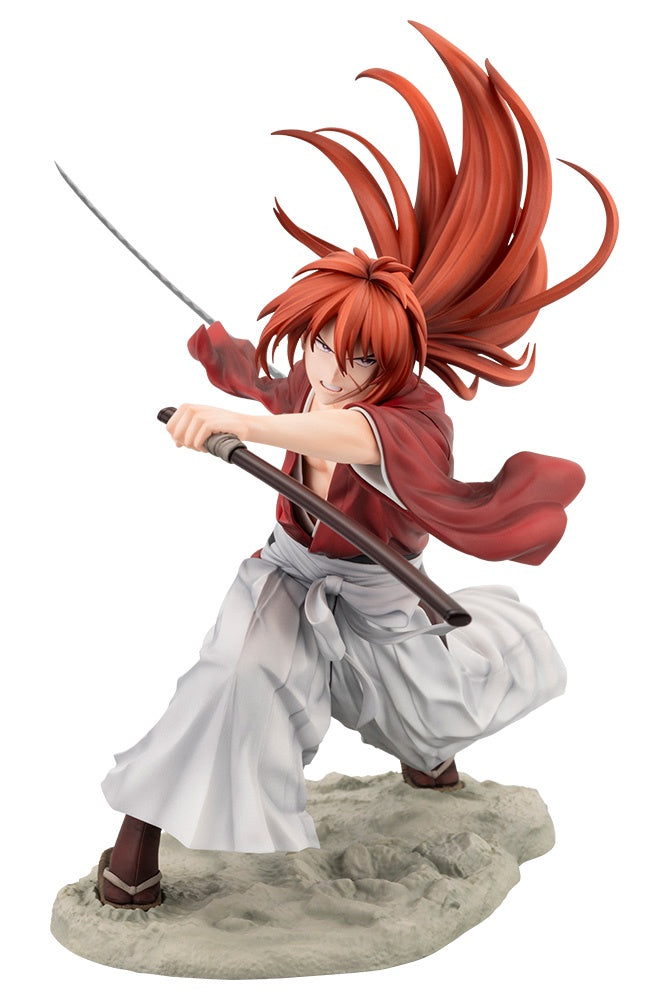 Rurouni Kenshin: Meiji Swordsman Romantic Story ARTFX J Himura Kenshin-Figuras-Kotobukiya-Akibara Xpress