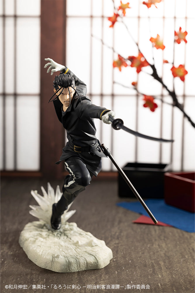 RUROUNI KENSHIN: MEIJI SWORDSMAN ROMANTIC STORY ARTFX J SAITO HAJIME-Figuras-Kotobukiya-Akibara Xpress