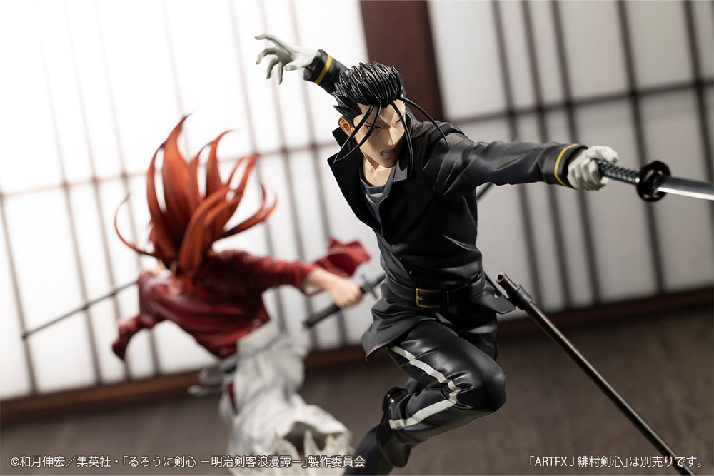RUROUNI KENSHIN: MEIJI SWORDSMAN ROMANTIC STORY ARTFX J SAITO HAJIME-Figuras-Kotobukiya-Akibara Xpress