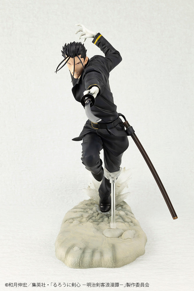 RUROUNI KENSHIN: MEIJI SWORDSMAN ROMANTIC STORY ARTFX J SAITO HAJIME-Figuras-Kotobukiya-Akibara Xpress