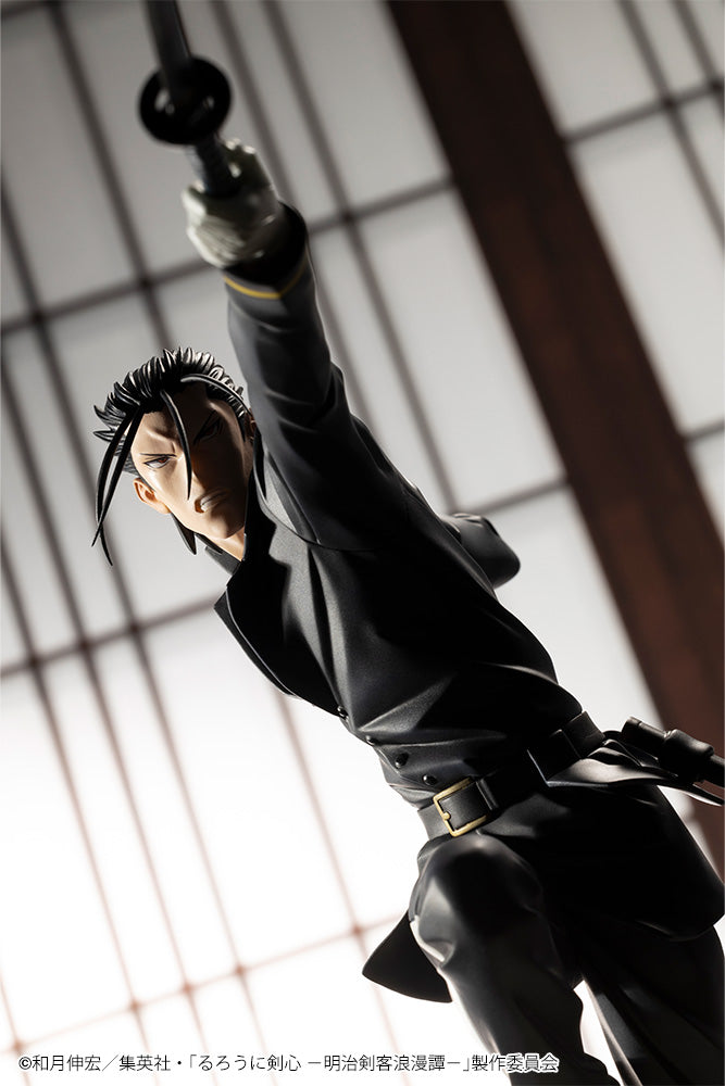 RUROUNI KENSHIN: MEIJI SWORDSMAN ROMANTIC STORY ARTFX J SAITO HAJIME-Figuras-Kotobukiya-Akibara Xpress