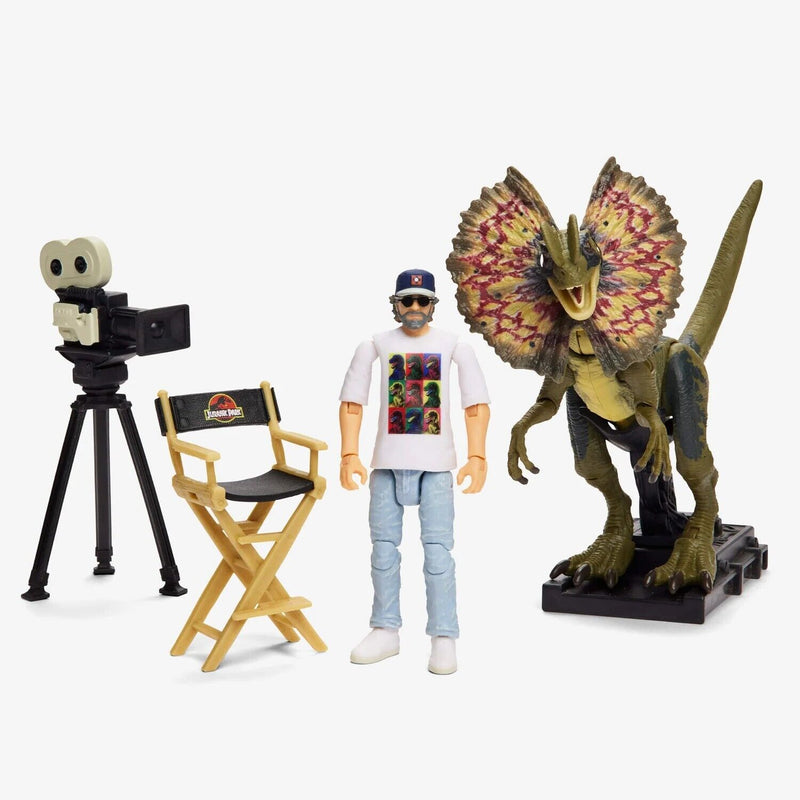Steven Spielberg Jurassic Park Exclusive Hammond Collection Mattel