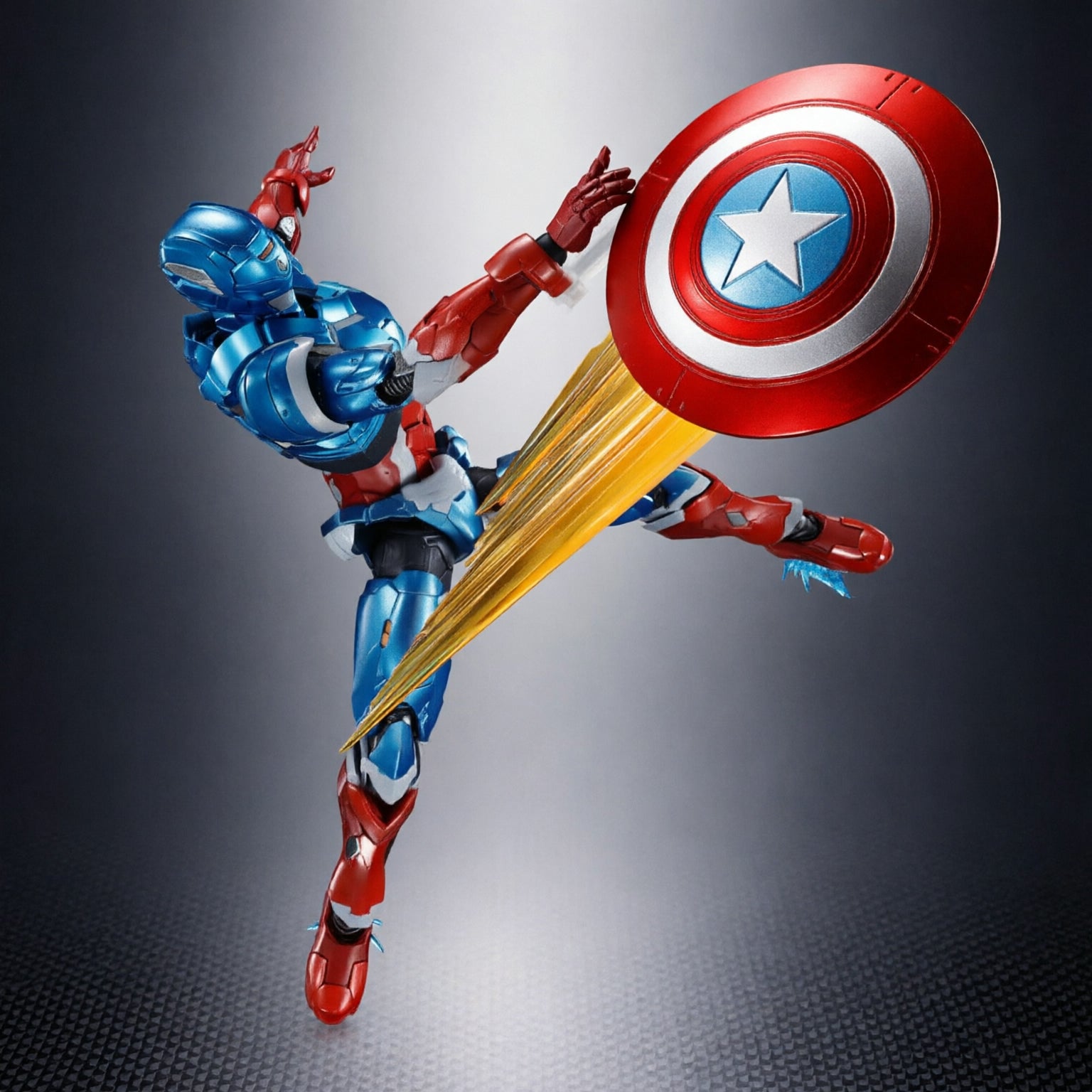 S.H Figuarts Captain America (Tech-ON Avengers)-Figuras-BANDAI-Akibara Xpress