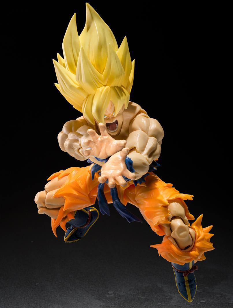 S.H FIGUARTS SUPER SAIYAN SON GOKU ~LEGENDARY SUPER SAIYAN~ [BEST SELECTION]-Figuras-BANDAI-Akibara Xpress