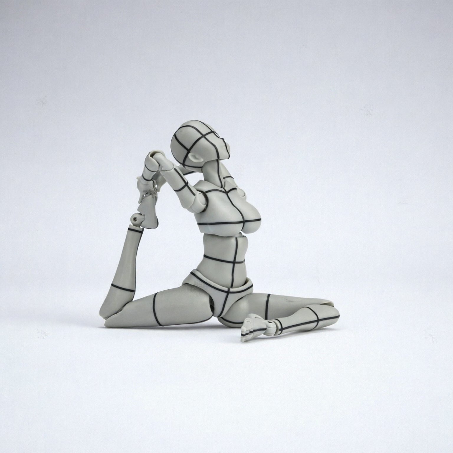 S.H.Figuarts BODY CHAN -KENTARO YABUKI- WIRE FRAME (Gray Color Ver.)-Figuras-BANDAI-Akibara Xpress