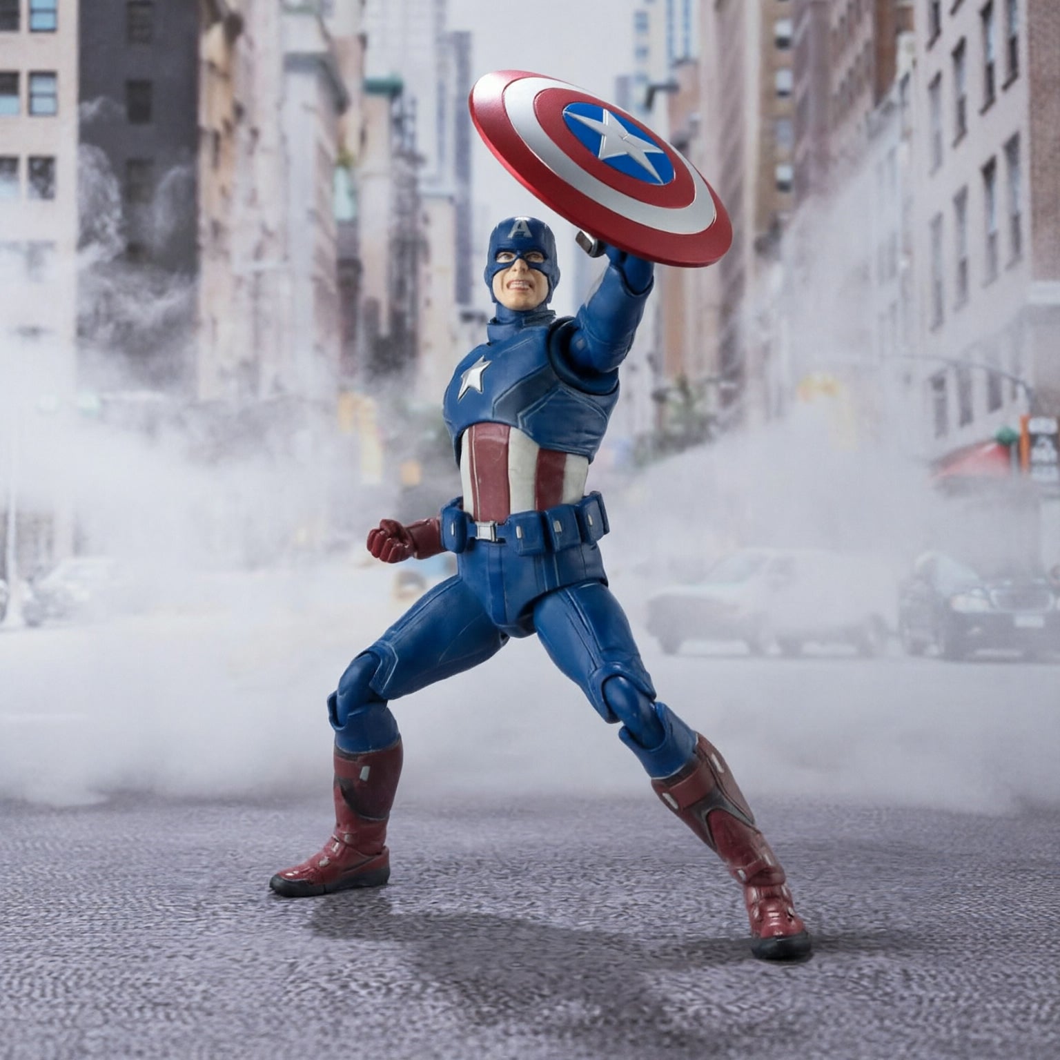 S.H.Figuarts Captain America(Avengers Assemble)-Figuras-BANDAI-Akibara Xpress
