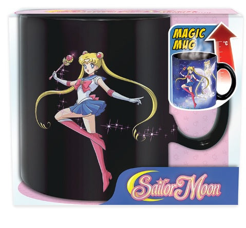 SAILOR MOON - Mug Heat Change - 460 ml - Sailor&Chibi-Tazas-ABYSTYLE-Akibara Xpress