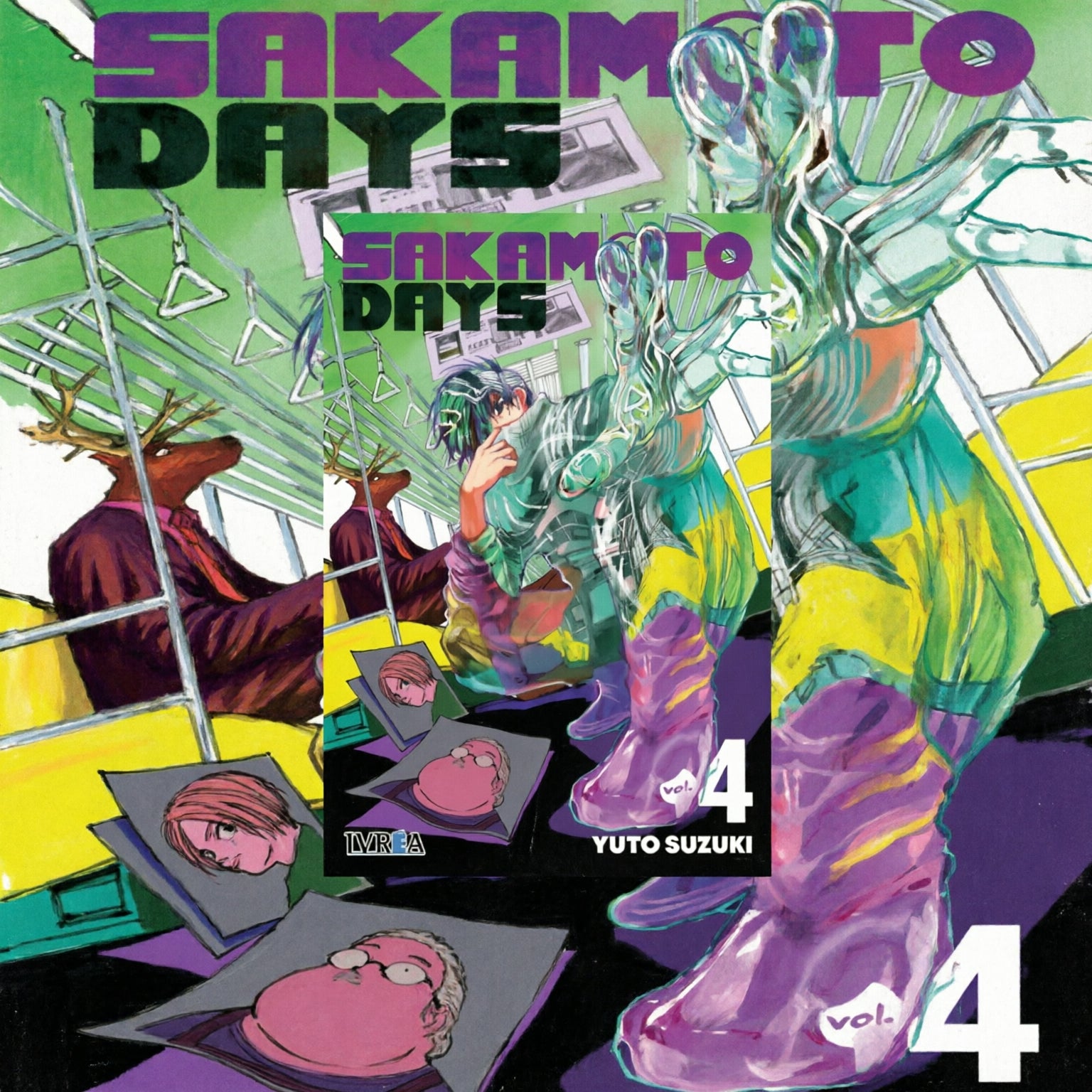 SAKAMOTO DAYS N.4 EUROPA-Mangas Españoles-IVREA-Akibara Xpress