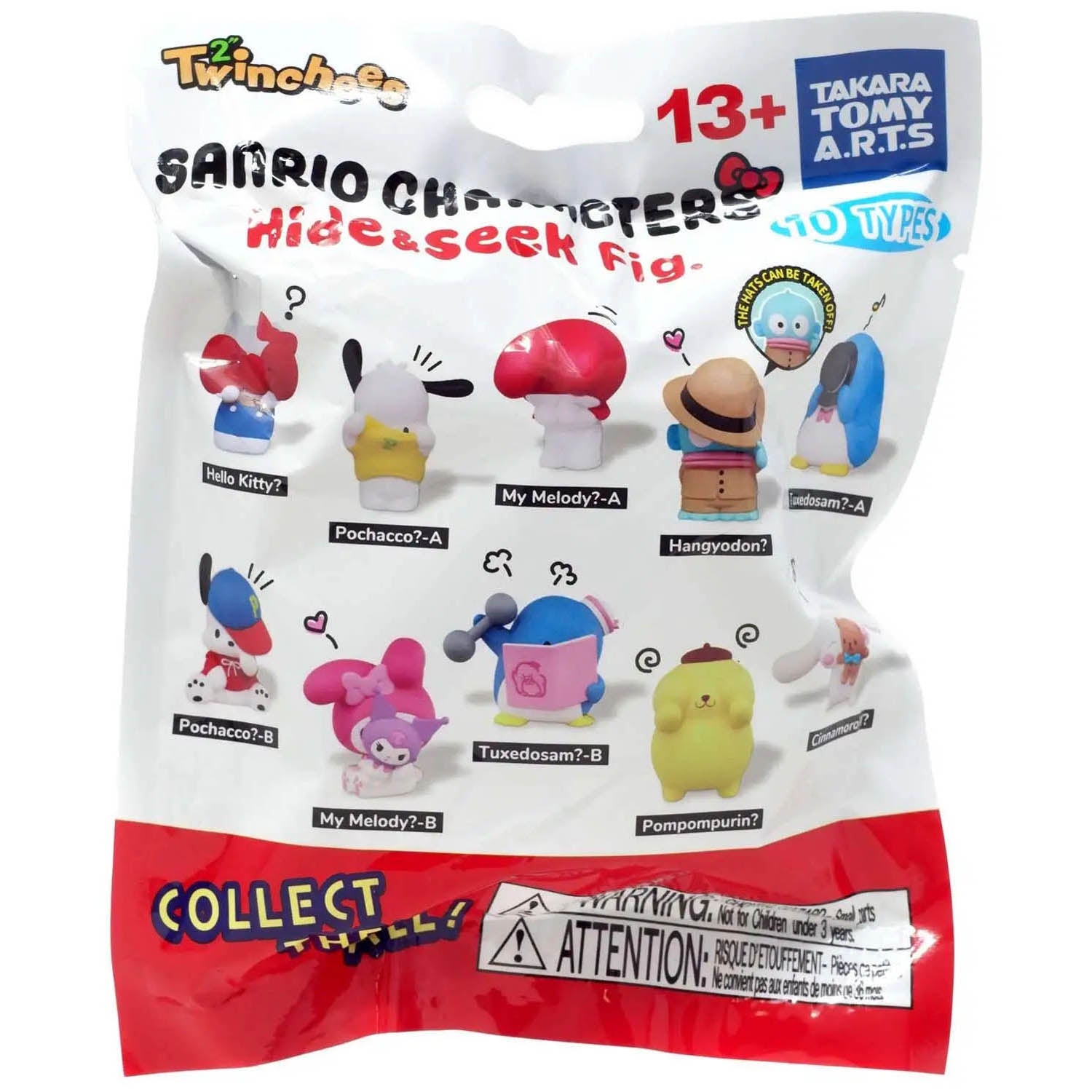 SANRIO HIDE N SEEK FIGURE BLIND BAG-Llaveros-Surreal Entertainment-Akibara Xpress