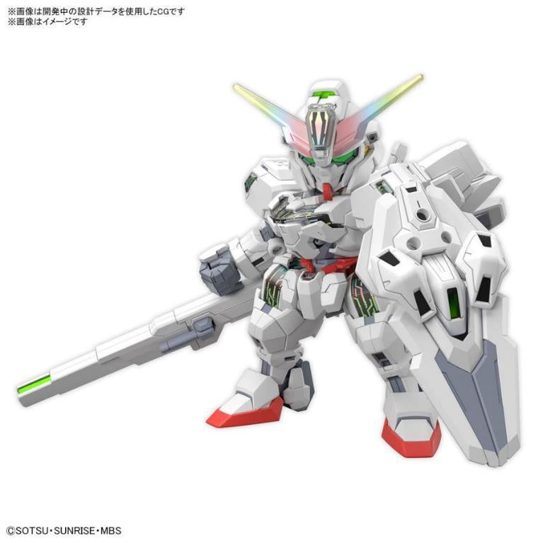 SD GUNDAM CROSS SILHOUETTE GUNDAM CALIBARN-Figuras-BANDAI-Akibara Xpress