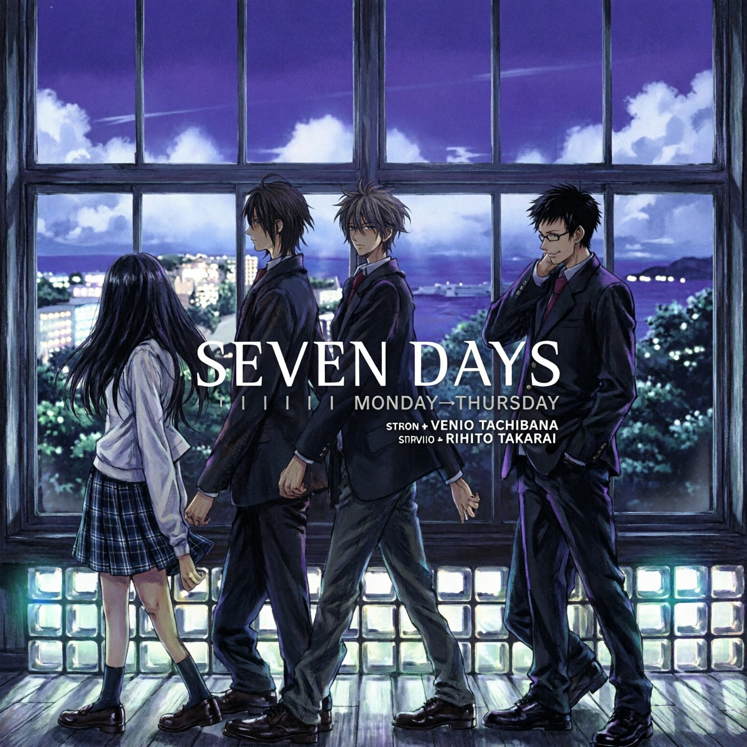 SEVEN DAYS 1 EUROPA-Mangas Españoles-TOMODOMO-Akibara Xpress
