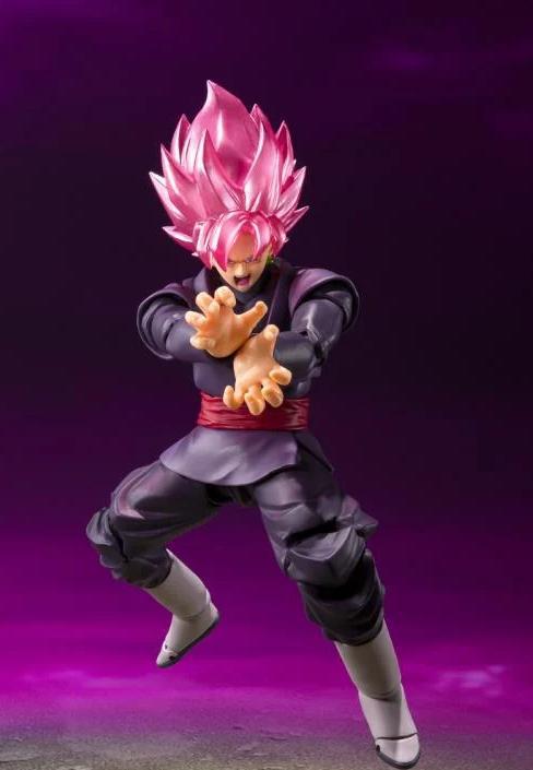 SH FIGUARTS GOKU BLACK -SUPER SAIYAN ROSE REISSUE-Figuras-BANDAI-Akibara Xpress