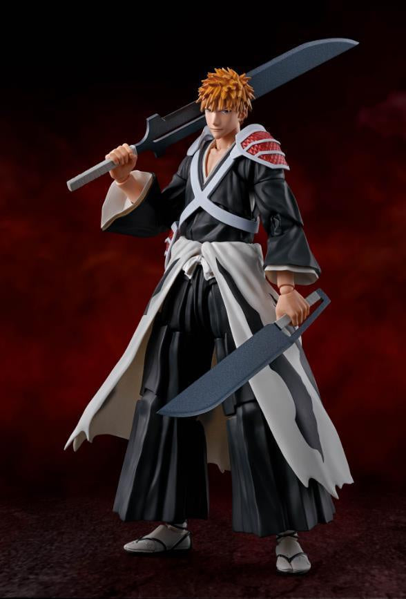 SH FIGUARTS Ichigo Kurosaki - Dual Zangetsu -Figuras-PREVENTAS DAM-Akibara Xpress