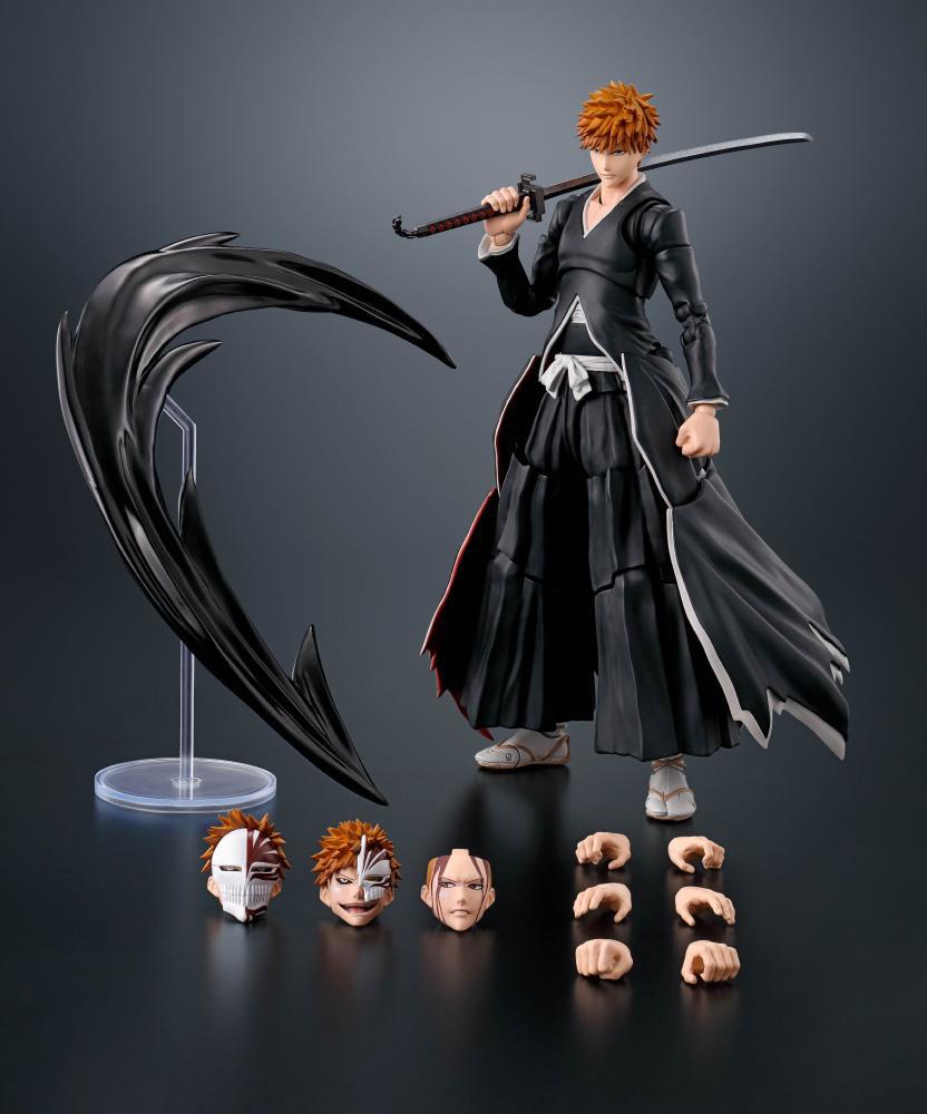 SH FIGUARTS ICHIGO KUROSAKI GETSUGATENSHO-Figuras-BANDAI-Akibara Xpress