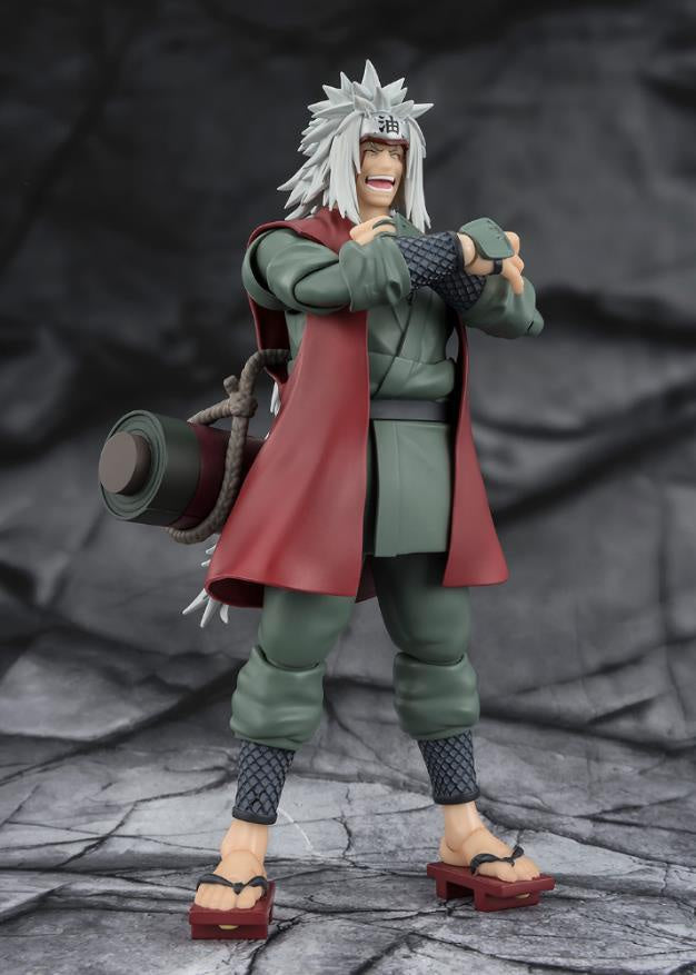 SH FIGUARTS JIRAIYA -KONOHA’S HEROIC MASTER SAGE-Figuras-BANDAI-Akibara Xpress