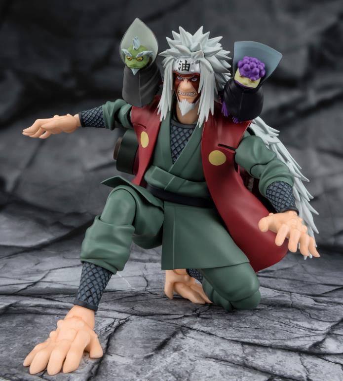SH FIGUARTS JIRAIYA -KONOHA’S HEROIC MASTER SAGE-Figuras-DAM-Akibara Xpress