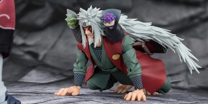 SH FIGUARTS JIRAIYA -KONOHA’S HEROIC MASTER SAGE-Figuras-DAM-Akibara Xpress