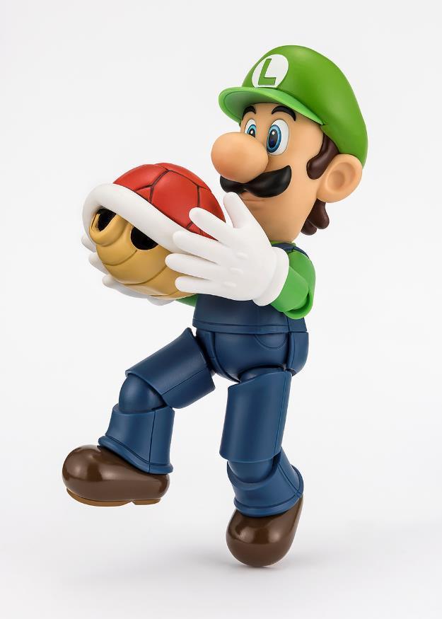 SH FIGUARTS LUIGI (SUPER MARIO)-Figuras-BANDAI-Akibara Xpress