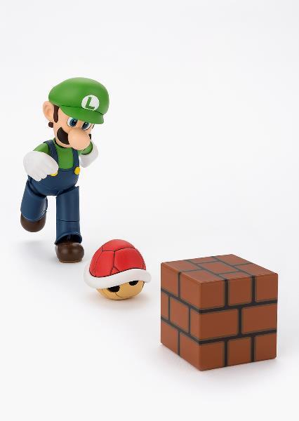 SH FIGUARTS LUIGI (SUPER MARIO)-Figuras-BANDAI-Akibara Xpress