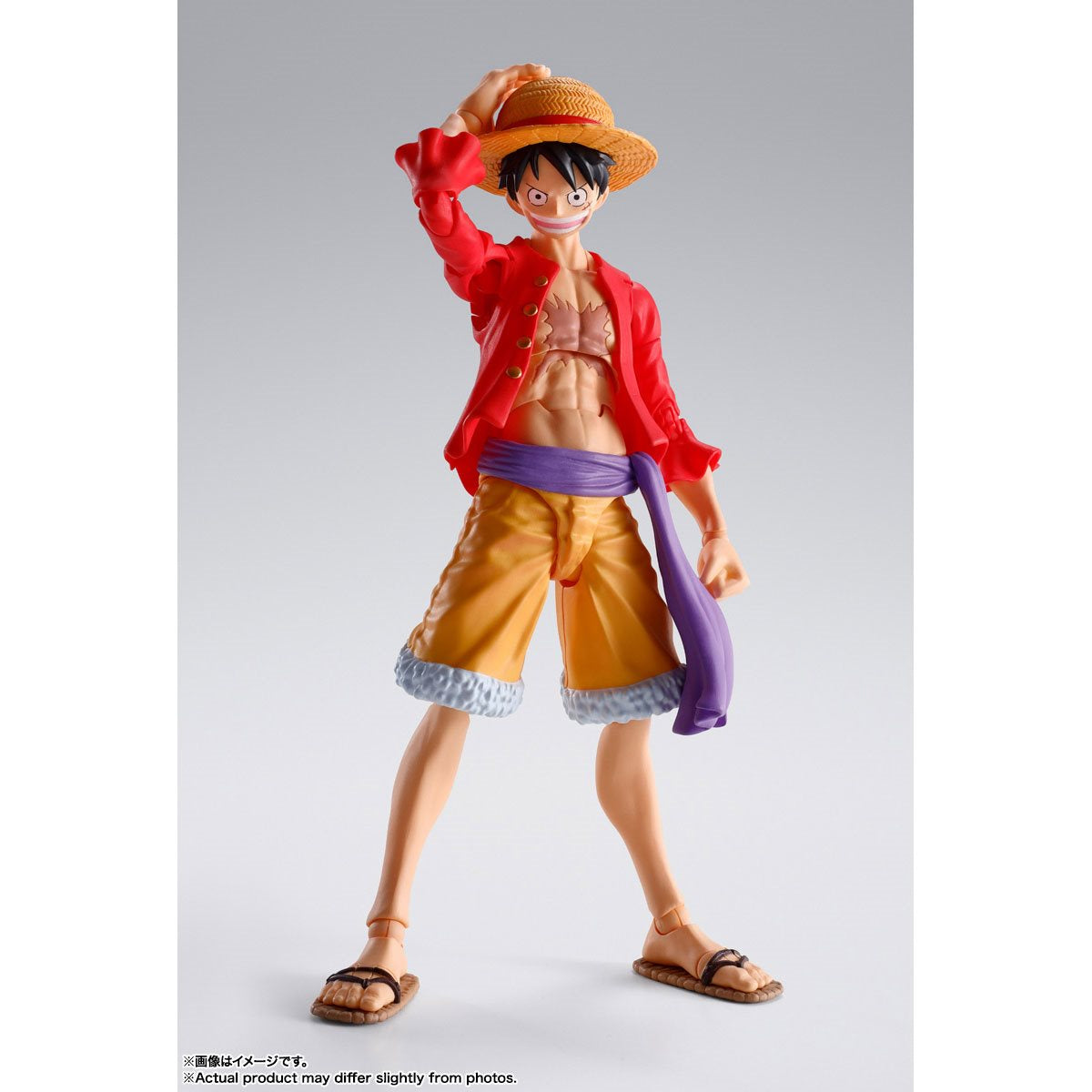 SH FIGUARTS MONKEY D LUFFY THE RAID ON ONIGASHIMA BLUE FIN-Figuras-BANDAI-Akibara Xpress