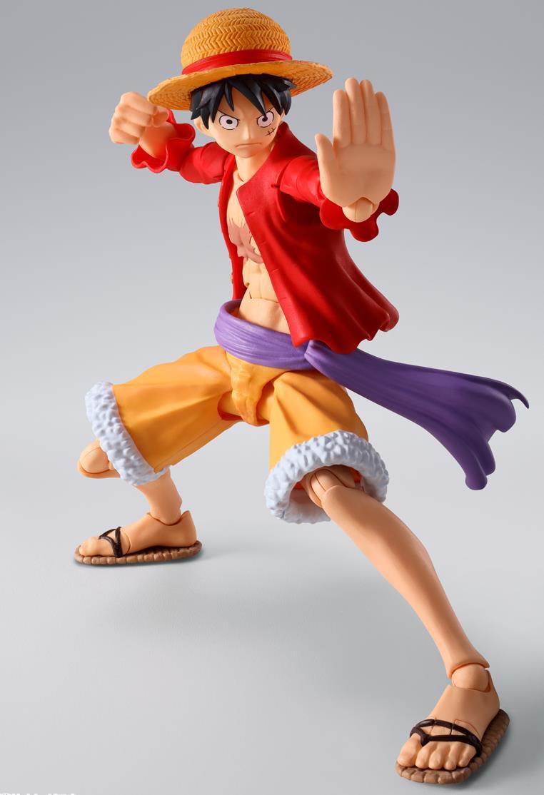 SH FIGUARTS MONKEY D. LUFFY -THE RAID ON ONIGASHIMA- REISSUE-Figuras-BANDAI-Akibara Xpress