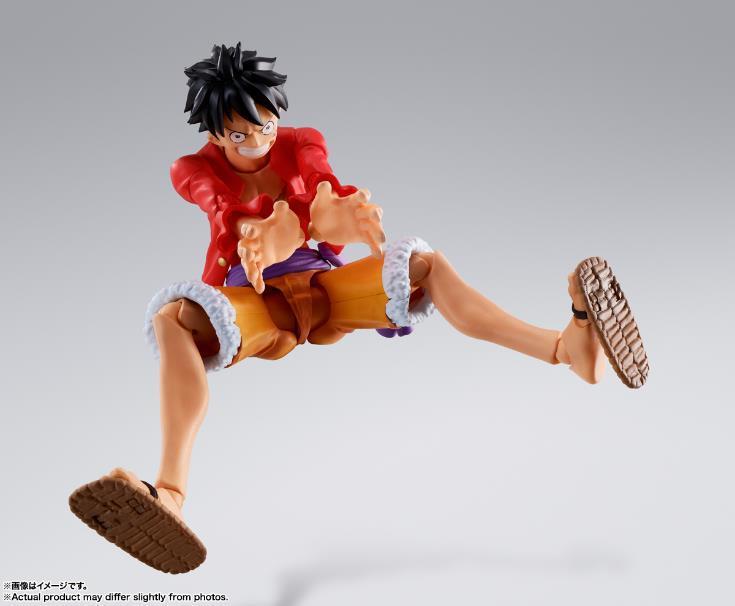SH FIGUARTS MONKEY D. LUFFY -THE RAID ON ONIGASHIMA- REISSUE-Figuras-BANDAI-Akibara Xpress