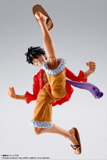 SH FIGUARTS MONKEY D. LUFFY -THE RAID ON ONIGASHIMA- REISSUE-Figuras-BANDAI-Akibara Xpress