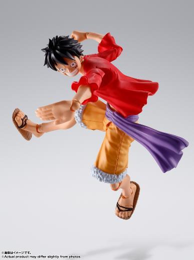 SH FIGUARTS MONKEY D. LUFFY -THE RAID ON ONIGASHIMA- REISSUE-Figuras-BANDAI-Akibara Xpress