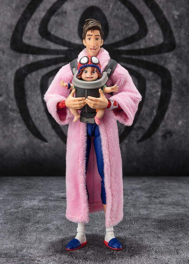SH FIGUARTS PETER B. PARKER & MAYDAY PARKER (SPIDER-MAN ACROSS THE SPIDER-VERSE)-Figuras-DAM-Akibara Xpress