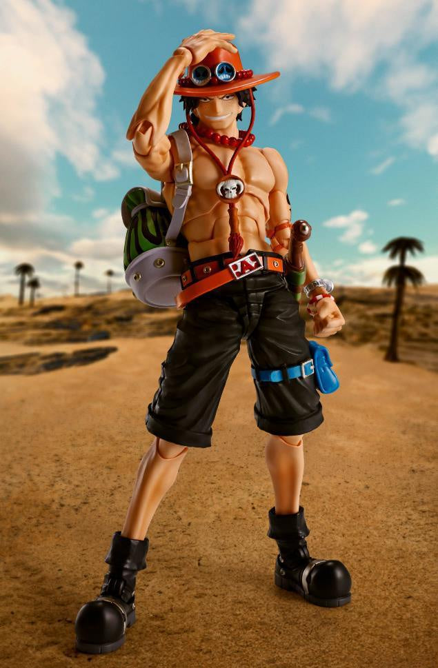 SH FIGUARTS PORTGAS・D・ACE -FLAME FIST-Figuras-BANDAI-Akibara Xpress