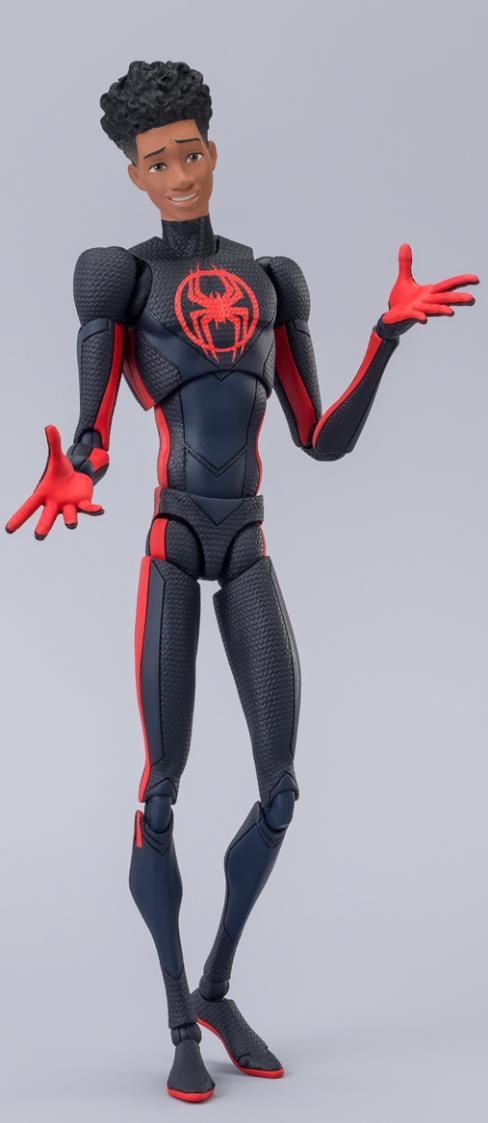 SH FIGUARTS SPIDER-MAN (MILES MORALES) (SPIDER-MAN: ACROSS THE SPIDER-VERSE) REISSUE-Figuras-BANDAI-Akibara Xpress