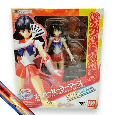 SH Figuarts Super Sailor Mars-Figuras-BANDAI-Akibara Xpress