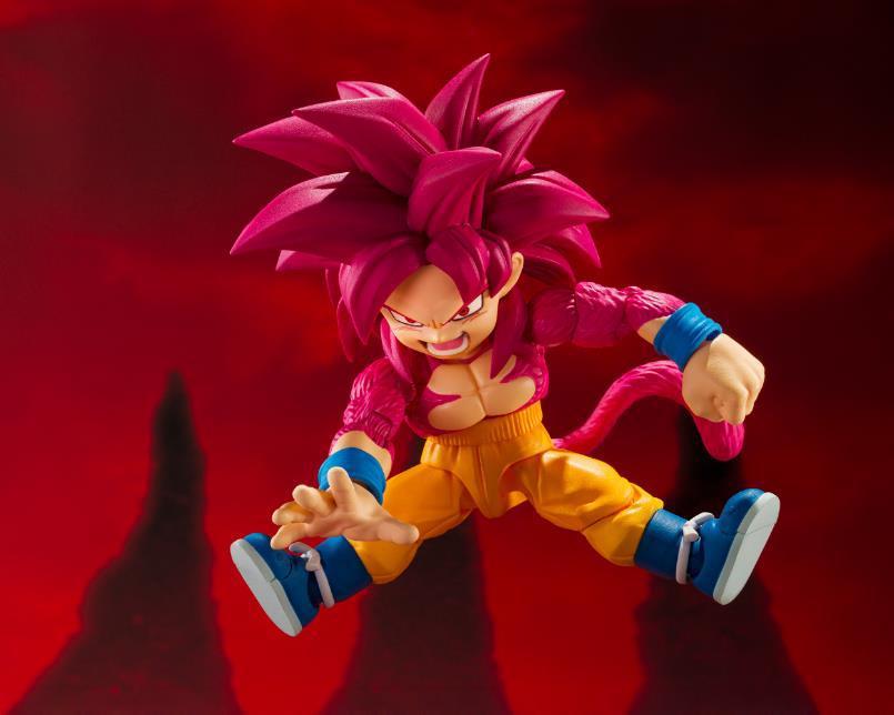 SH FIGUARTS SUPER SAIYAN 4 SON GOKU (MINI) DAIMA-Figuras-BANDAI-Akibara Xpress