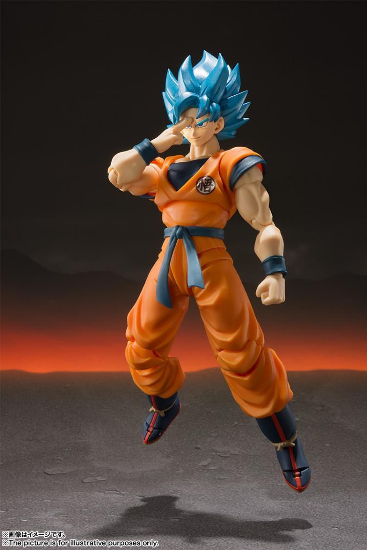SH FIGUARTS SUPER SAIYAN GOD SUPER SAIYAN GOKU -SUPER-Figuras-DAM-Akibara Xpress