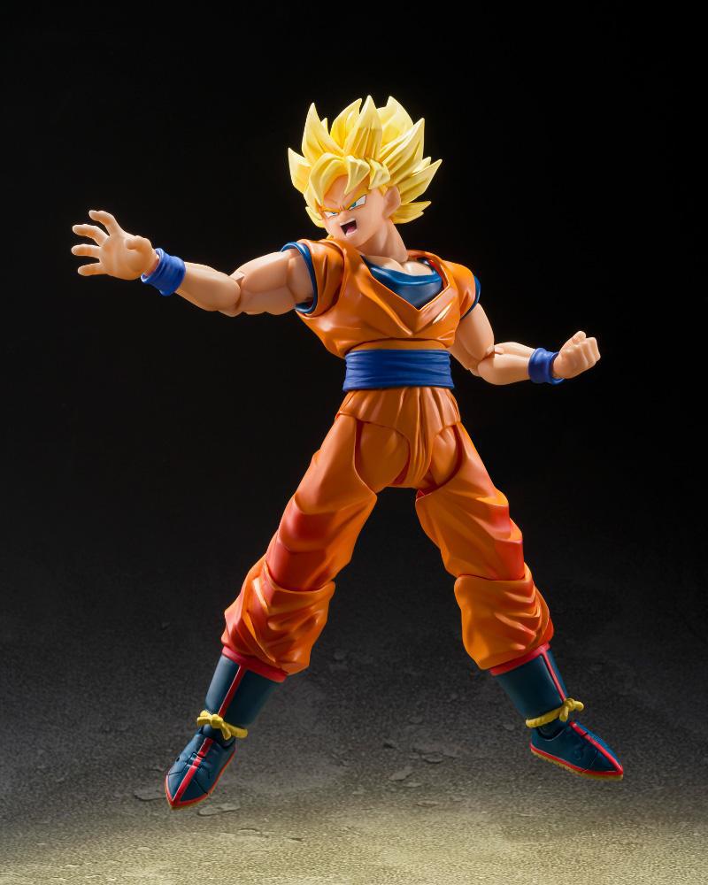 SH FIGUARTS SUPER SAIYAN SON GOKU THE GAMES BEGIN-Figuras-BANDAI-Akibara Xpress