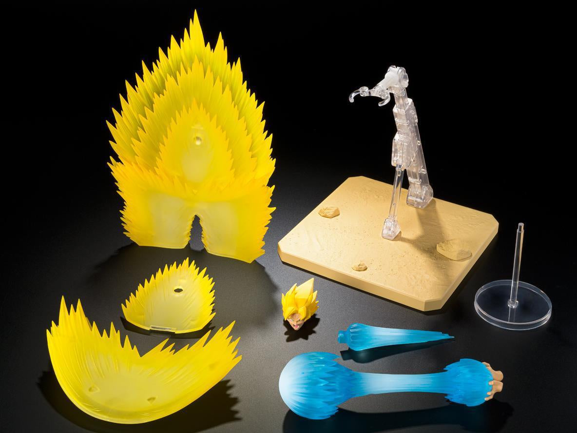 SH FIGUARTS Super Saiyan Son Goku's Effect Parts Set - Teleport Kamehameha -Figuras-BANDAI-Akibara Xpress
